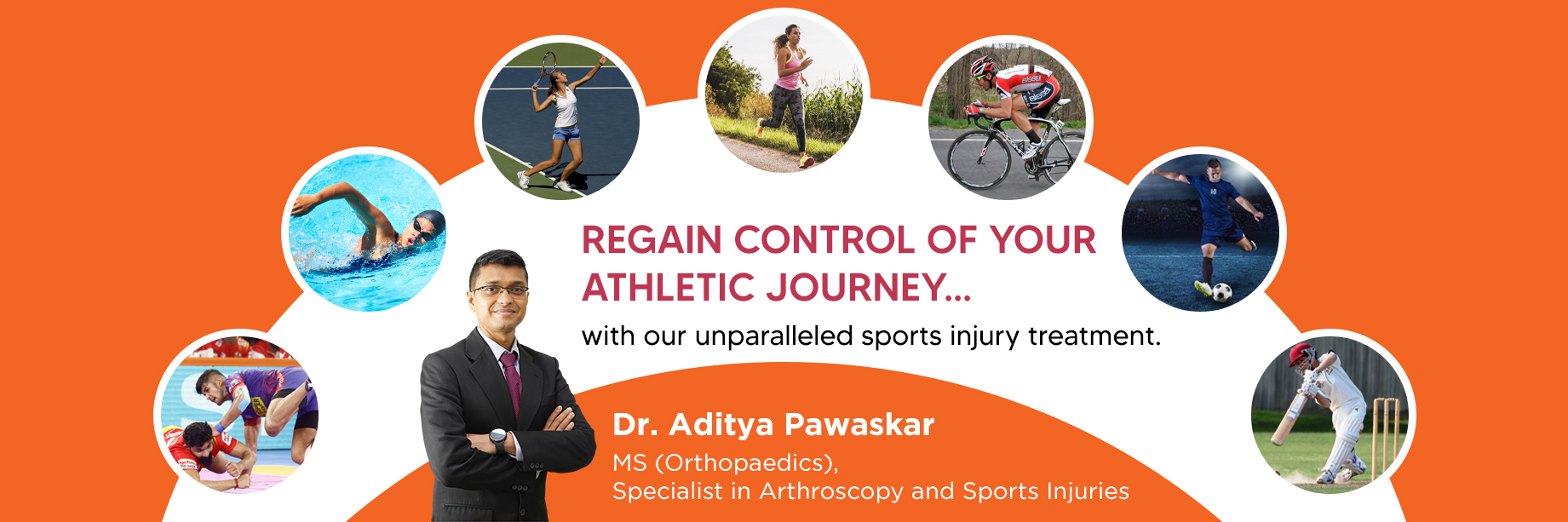 Best Orthopaedic Surgeon, Dr. Aditya Pawaskar, Specialist in Arthroscopy and Sport Injury in Mumbai, Maharshtra in Matunga and Tardeo Road.